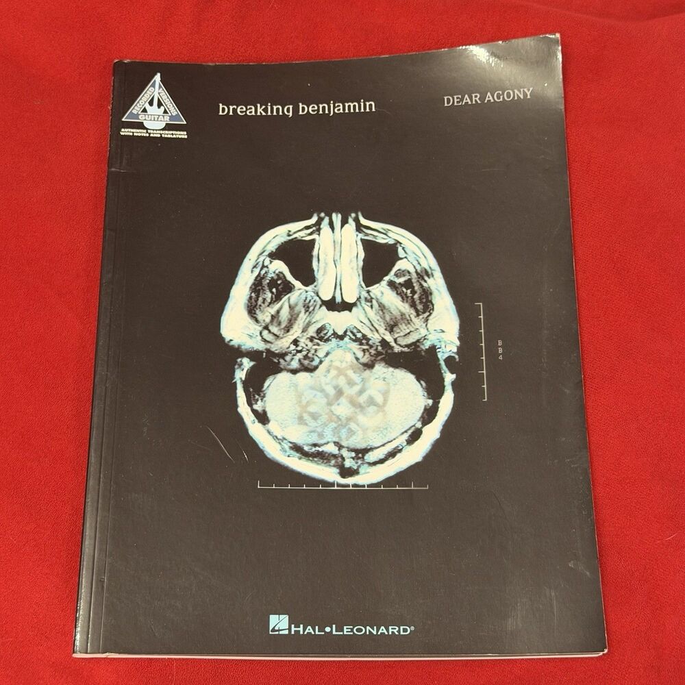 Breaking Benjamin Dear Agony Sheet Music Guitar Tablature Book NEW 000691023